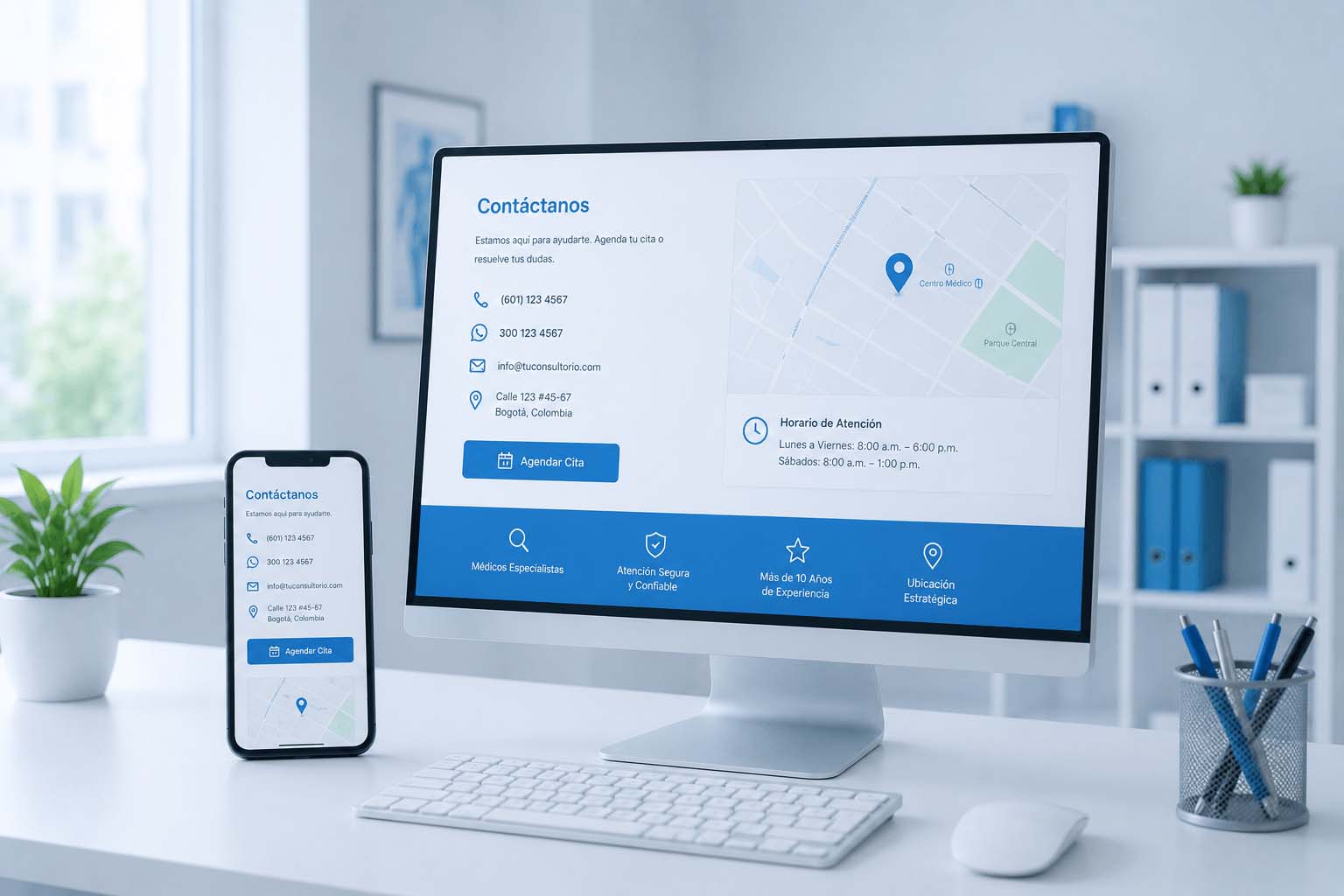 seo geo médico